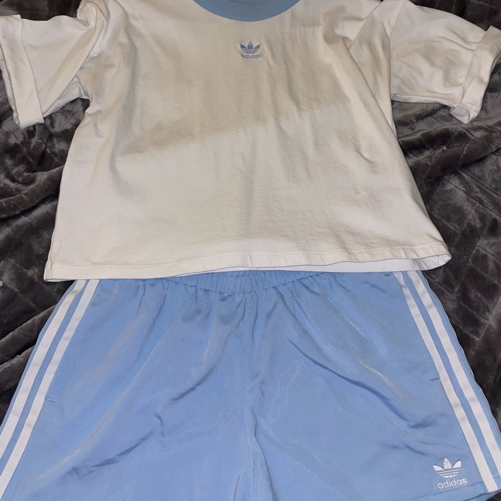 Adidas outfit! Super cute!